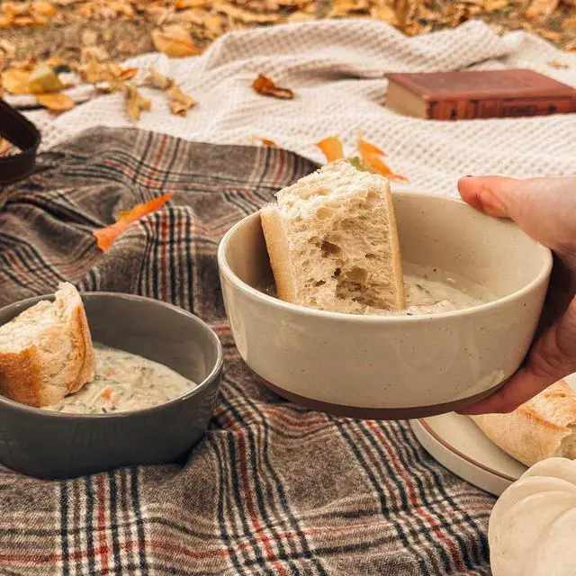 Alt view image 5 of 7 - Set of 4 Porcelain Bowls, 25oz - Microwave, Dishwasher & Oven Safe for Soup, Cereal, etc.