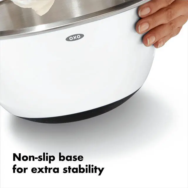 Alt view image 5 of 7 - Good Grips 3-Piece Stainless-Steel Mixing Bowl Set
