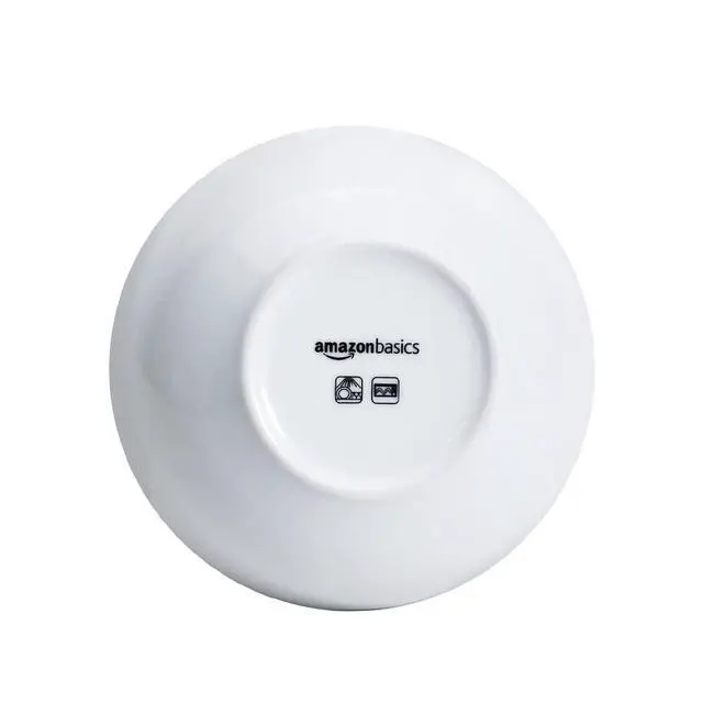 Alt view image 4 of 4 - 16-Pack White Porcelain Coupe Soup Bowl, 5.9" Diameter, Round, Microwave-Safe, Commercial-Grade