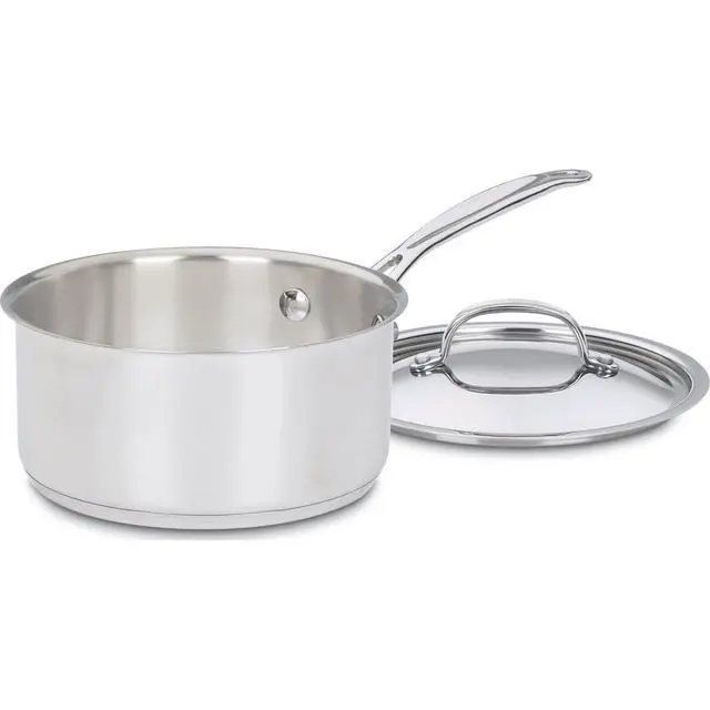 Main image of 719-18 Chef's Classic Stainless 2-Quart Saucepan with Cover