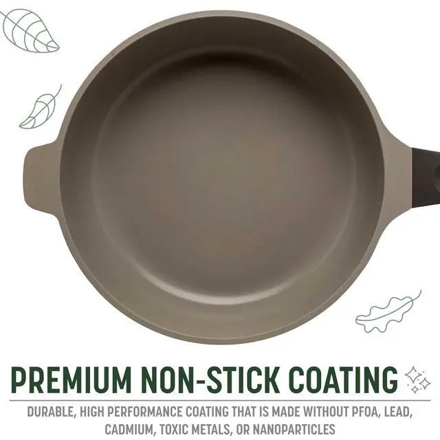 Alt view image 5 of 7 - All-in-One Pan, Multilayer Nonstick Cookware Set, High-Performance Construction, Multipurpose Design Replaces Multiple Pots and Pans, Dishwasher Safe, 11-Inch, 4.4-Quart Capacity, Graphite