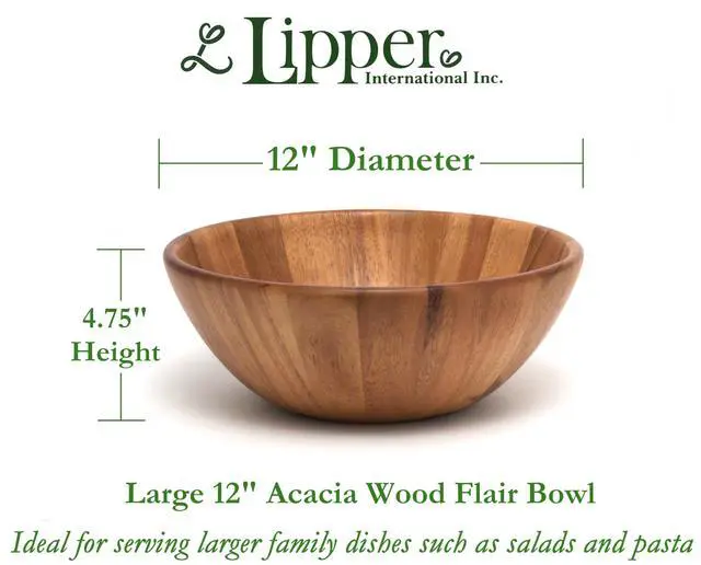 Alt view image 2 of 7 - Acacia Round Flair Bowl