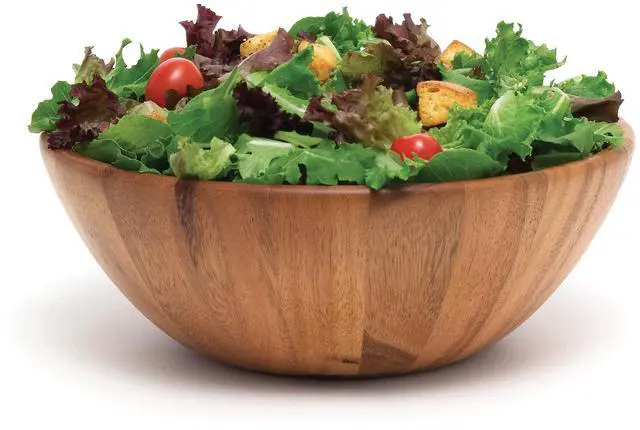 Alt view image 3 of 7 - Acacia Round Flair Bowl