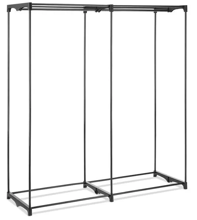 Alt view image 5 of 6 - 60-inch Extra-Wide Clothes Closet, 60 with White Cover
