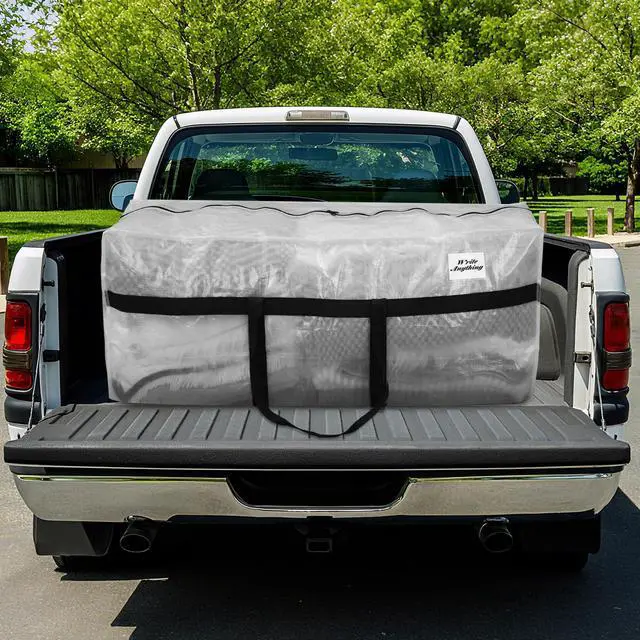 Alt view image 7 of 7 - 4 Pcs 96 Gallon Extra Large Moving Bags Heavy Duty Storage Bag with Strong Zipper Handle Foldable XXL Jumbo Storage Tote Packing Moving Box for College Dorm Travel Cloth Duffle (Clear)