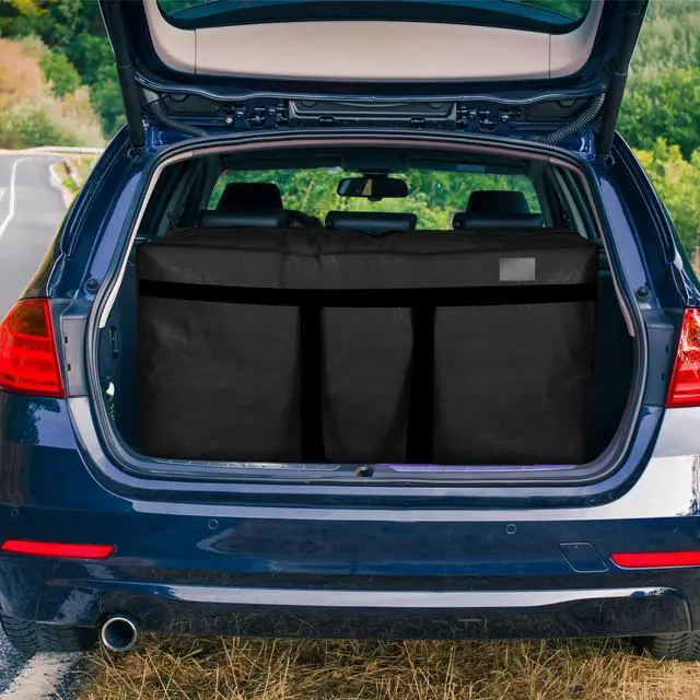 Alt view image 7 of 7 - 4 Pack 98 Gallon Extra Large Moving Bags XXL Heavy Duty Storage Bag with Strong Zipper Handle Jumbo Big Tote Box Foldable for College Dorm Travel Clothes Duffle Blanket Pillow(Black)