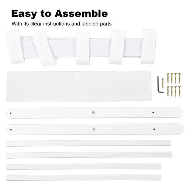 Alt view image 7 of 7 - Luggage Rack, Folding Suitcase Stand with Storage Shelf Set of 2, Bamboo Luggage Stand for Guest Room,Bedroon and Hotel,Holds up to 131 lb,Fit Most Luggage Size,White