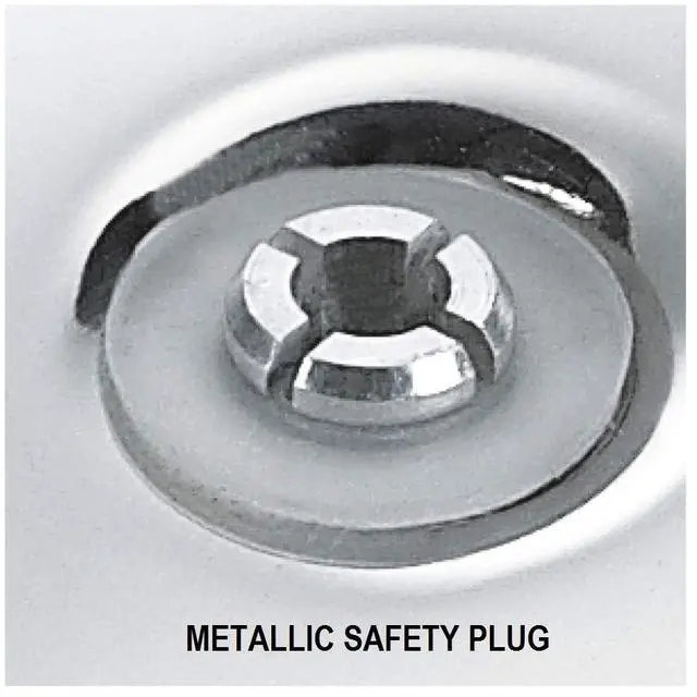 Alt view image 6 of 7 - 3.3-Liter Deluxe Alpha Induction Base Stainless Steel Baby Handi, Small, 8"D x 13"W x 6"H, Silver