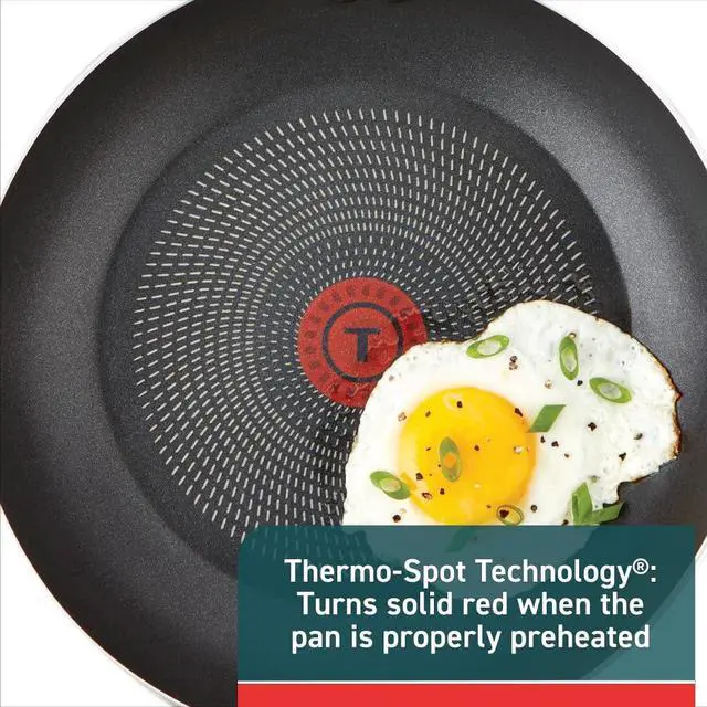 Alt view image 3 of 7 - Initiatives Nonstick Cookware Set 6 Piece Oven Safe 350F Cookware, Pots and Pans, Oven, Broil, Dishwasher Safe Gray