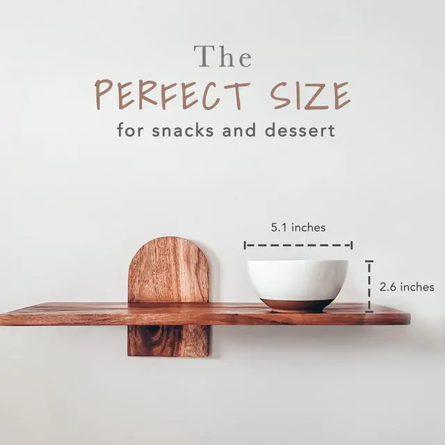 Alt view image 2 of 7 - Ceramic Small Dessert Bowls - 16oz, Set of 6 - Microwave, Oven and Dishwasher Safe, For Rice, Ice Cream, Soup, Snack, Cereal, Chili, Side Dishes etc - Microwavable Kitchen Bowl, Assorted Neutrals