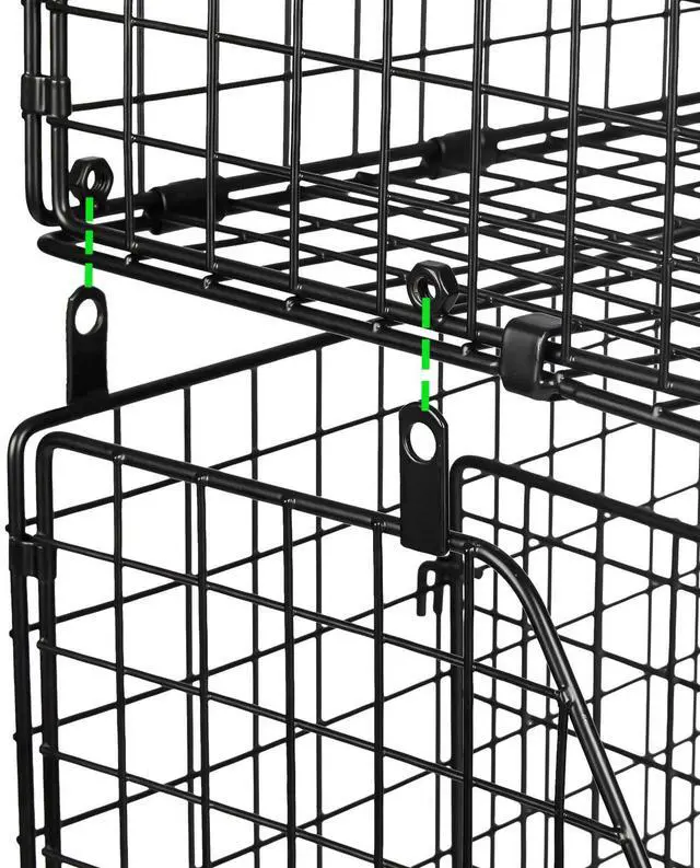 Alt view image 3 of 7 - Stackable Soda Can Organizer Stores Up to 72 Cans, 4-Pack Can Storage Organizer for Pantry Shelves, 4-Tier Kitchen Can Holders with 4 Adjustable Dividers, Wire Drink Organizer for Pantry Cabinet Shelf