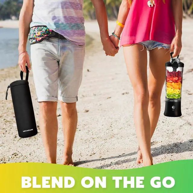 Alt view image 6 of 7 - Portable Blender for Shakes and Smoothies, 20 Oz Personal Juicer Travel Cup