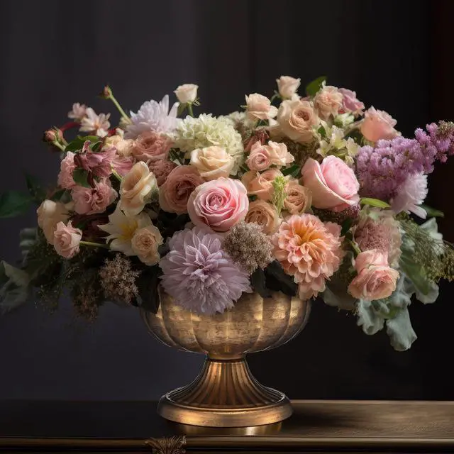 Alt view image 3 of 7 - 2 Pcs Distressed Gold Metal Compote Bowl 8" Wide Gold Compote Vase Flower Fruits Plant Holder Centerpieces for Wedding Birthday Party Anniversary Indoor Outdoor Activity for Most Event
