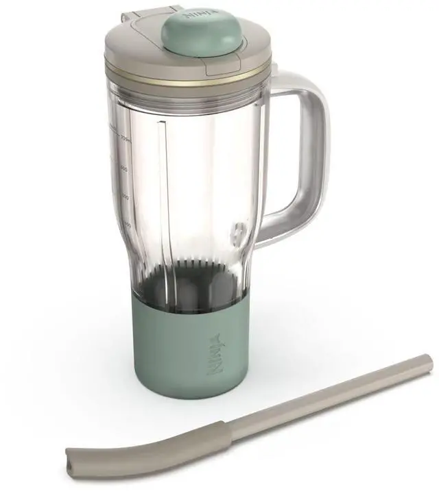 Main image of BlendBOSS | Personal Smoothie Tumbler | 26oz Travel Tumbler w/Leakproof Lid, Detachable Straw & Integrated Chug Spout | Dishwasher Safe & BPA Free | Stone Mint | XSKDB326SLST