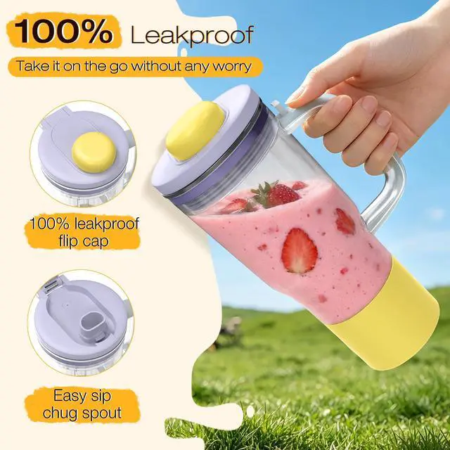 Alt view image 4 of 7 - 26oz Blender Cup Replacement for Ninja BlendBOSS