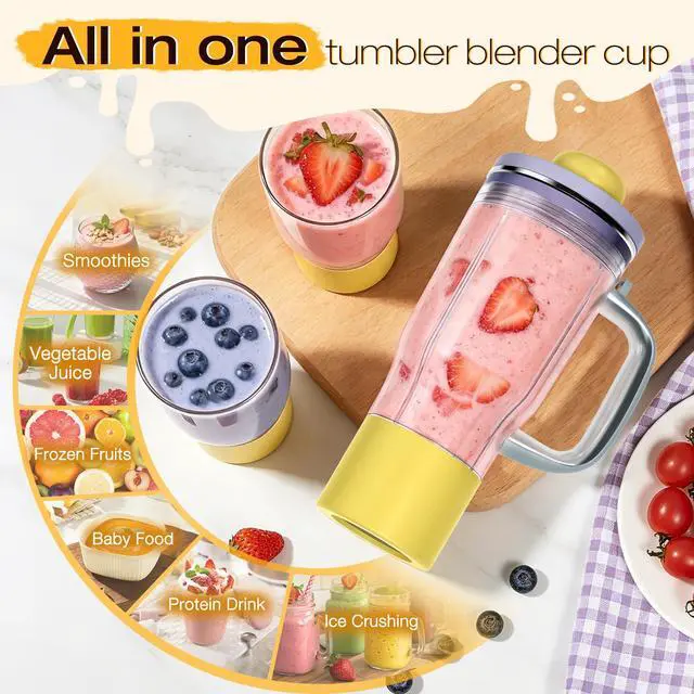 Alt view image 5 of 7 - 26oz Blender Cup Replacement for Ninja BlendBOSS