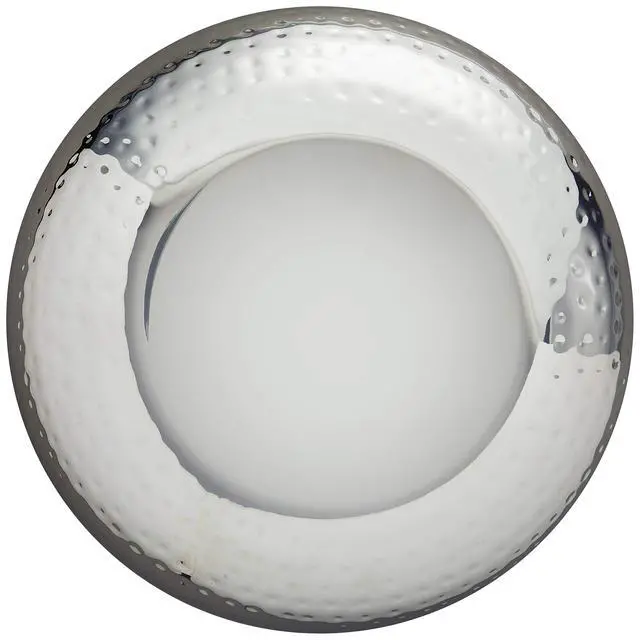 Alt view image 2 of 2 - Hammered Salad Bowl Double Wall Insulated Serving Bowl (11.5 Dia)