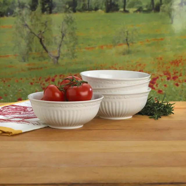 Alt view image 2 of 3 - DD900-410 Italian Countryside Fruit Bowl, 5-1/4-Inch, Set of 4
