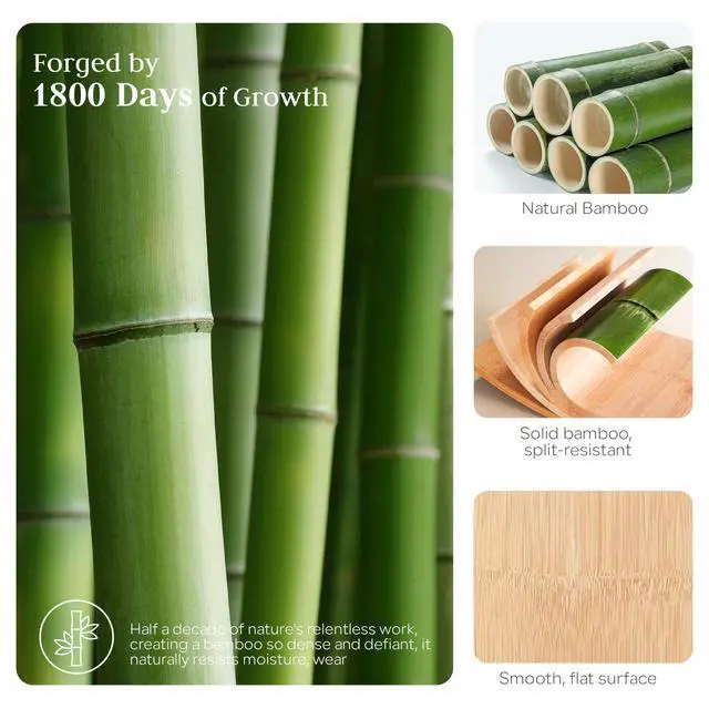 Alt view image 5 of 7 - Bamboo Bathroom Organizer Countertop, 2 Tier Vanity Organizers and Storage with Drawer for Skincare & Makeup, Counter Shelf with Stone Drying Mat for Coffee Bar, Kitchen, Matcha Station