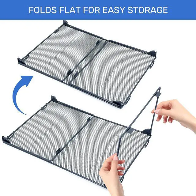 Alt view image 4 of 7 - Shelf Organizer, Gray, 2 Pack