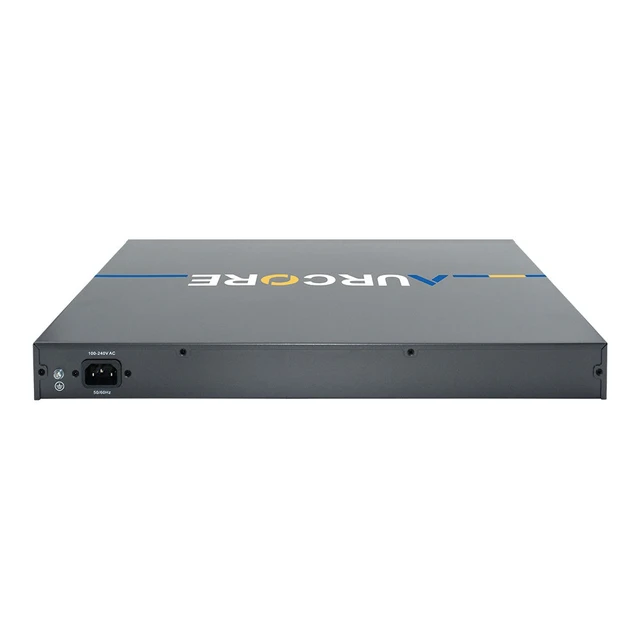 Alt view image 3 of 3 - AurCore AES4002P 48-Port Gigabit PoE+ L3 Switch, 10G SFP+ Uplinks, Layer 3 Routing, for IP Camera and Surveillance Networks, VLAN QoS ACL, 3-Year Warranty