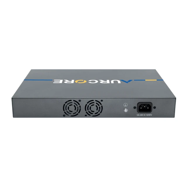 Alt view image 2 of 3 - AurCore AES4101P 8-Port 2.5G PoE+ Multi-Gig L3 Switch, 10G Uplinks, Layer 3 Routing, for Wi-Fi Access Points, VLAN QoS ACL, 3-Year Warranty