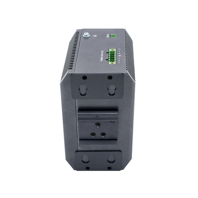 Alt view image 3 of 3 - AurCore AIS2003P 8-Port PoE+ Industrial Switch, 4 Combo Ports, Layer 2+ Managed, DIN-Rail Mount, Wide Temperature Range, for IP Cameras, VLAN QoS ACL, 3-Year Warranty