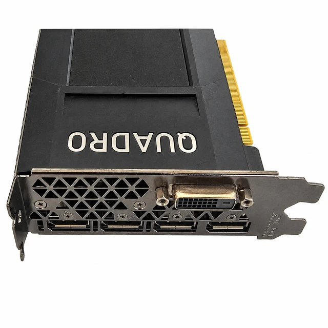Alt view image 6 of 6 - NVIDIA Quadro P5000 16GB GDDR5X PCIe 3.0 x16 Professional Video Graphics Card