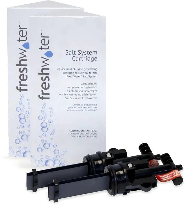 Main image of 2 Pack FreshWater Salt System Cartridge Replacement for Hot Spring & Caldera Spa Salt Water System