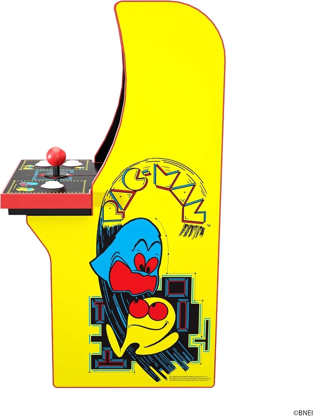 Alt view image 2 of 4 - Arcade1Up Pacman Collectorcade 1 Player