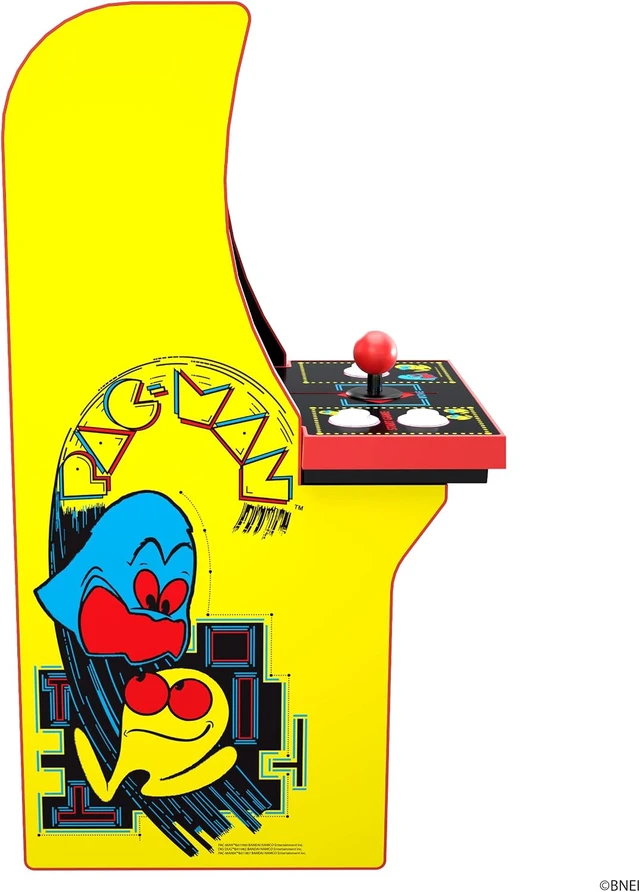 Alt view image 3 of 4 - Arcade1Up Pacman Collectorcade 1 Player