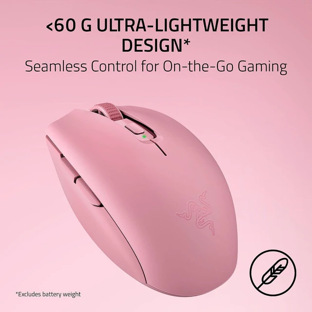 Alt view image 2 of 4 - Razer - Orochi V2 Portable Wireless Gaming Mouse - Quartz Pink