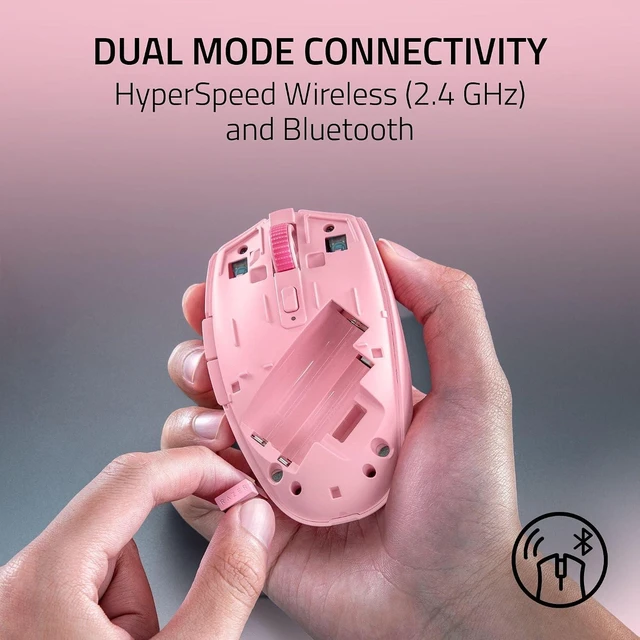 Alt view image 3 of 4 - Razer - Orochi V2 Portable Wireless Gaming Mouse - Quartz Pink
