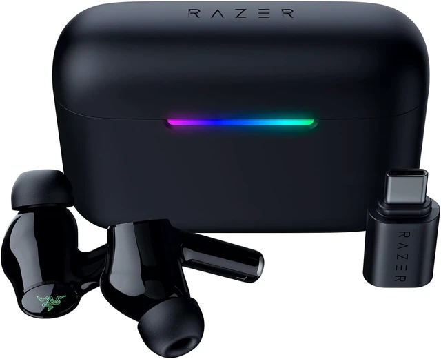 Alt view image 2 of 4 - Razer - Hammerhead V3 HyperSpeed Wireless Multi-Platform ANC Gaming Earbuds - Black