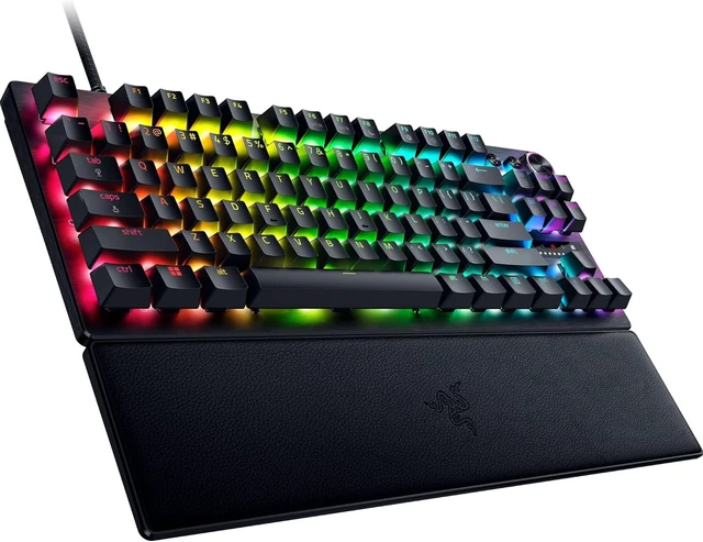 Alt view image 3 of 4 - Razer - Huntsman V3 Pro TKL Wired Analog Optical Esports Keyboard with Rapid Trigger and Adjustable Actuation - Black