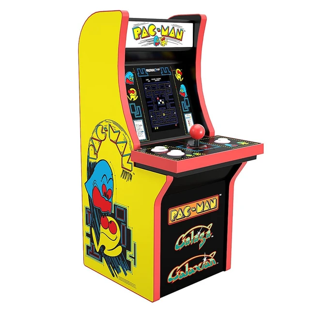 Alt view image 2 of 4 - Arcade1Up Pac-man Collectorcade 1 Player