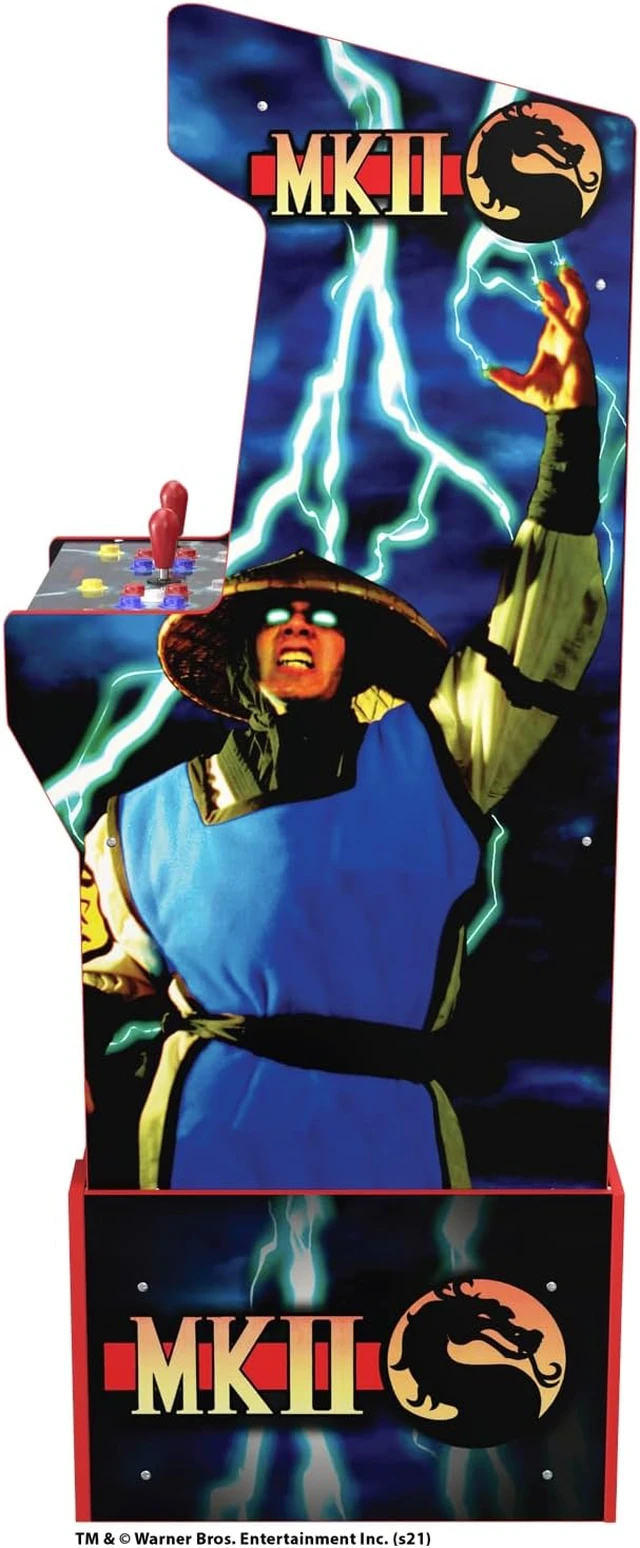 Alt view image 5 of 7 - ARCADE1UP Midway Legacy 4 Foot Arcade Machine MID-A-01061 - Mulitcolor