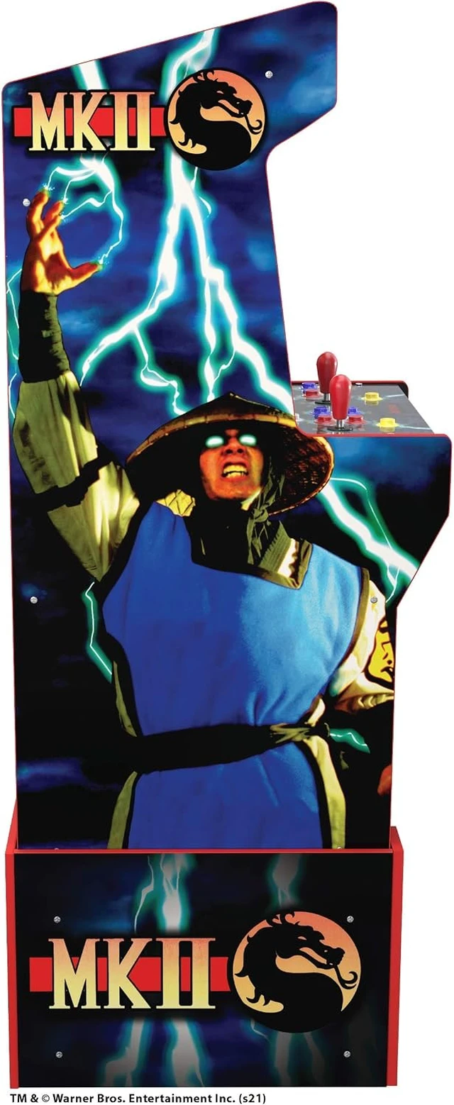 Alt view image 6 of 7 - ARCADE1UP Midway Legacy 4 Foot Arcade Machine MID-A-01061 - Mulitcolor