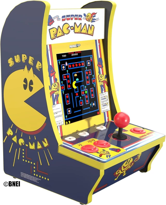 Alt view image 2 of 4 - Arcade1Up - Super Pac-Man Countercade