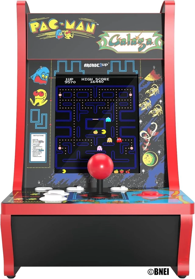 Main image of Arcade 1Up Pacman/Galaga Counter-Cade