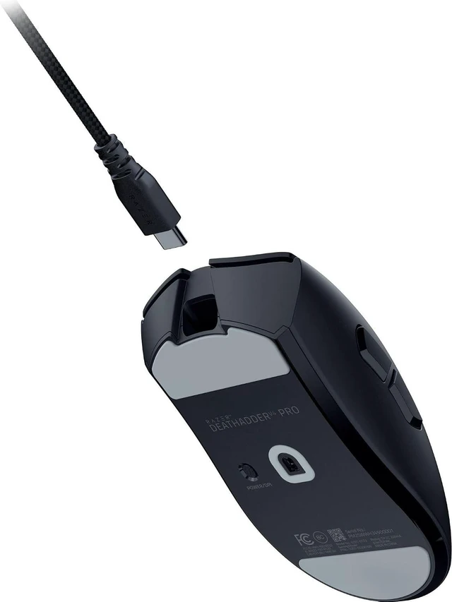 Alt view image 4 of 4 - Razer - DeathAdder V4 Pro Wireless Lightweight Optical Gaming Mouse with 150 Hour Battery - Black