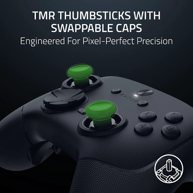Alt view image 3 of 4 - Razer - Wolverine V3 Pro 8K Wireless Gaming Controller for PC - Black