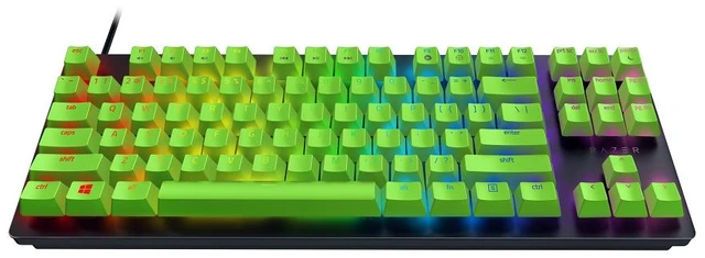 Alt view image 4 of 4 - Razer Huntsman Tournament Edition Compact Gaming Keyboard with Razer Linear Optical Switches and Green Keycaps