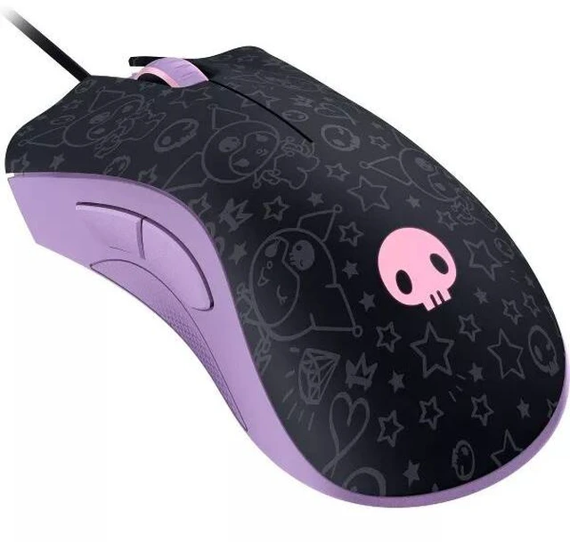 Alt view image 2 of 2 - Razer - DeathAdder Essential Wired Gaming Mouse and Goliathus Mouse Mat Bundle - Kuromi Edition