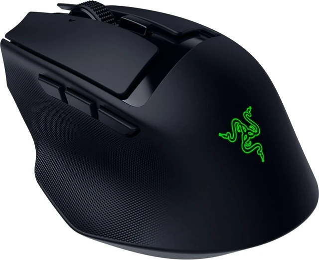 Alt view image 2 of 4 - Razer - Basilisk Mobile Portable Ergonomic Wireless Gaming Mouse - Black