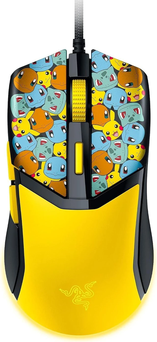 Main image of Razer - Cobra Lightweight Optical Wired Gaming Mouse with Chroma RGB Lighting - Pokemon Edition