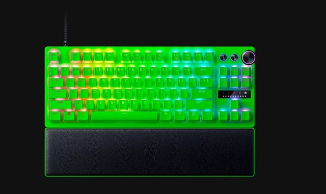 Main image of Razer - Huntsman V3 Pro TKL 8KHz Gaming Keyboard - Esports Green Edition