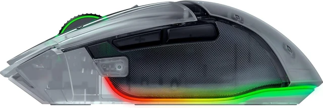 Alt view image 2 of 4 - Razer - Basilisk V3 Pro 35K Fully Customizable Wireless Ergonomic RGB Gaming Mouse - Phantom White