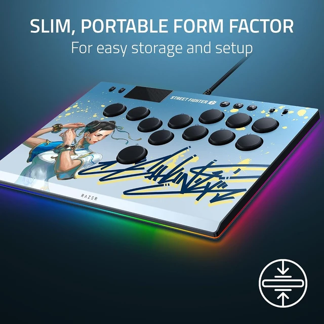 Alt view image 4 of 4 - Razer - Kitsune All-Button Optical Arcade Controller for PS5 and PC - SF6 Chun-Li Edition