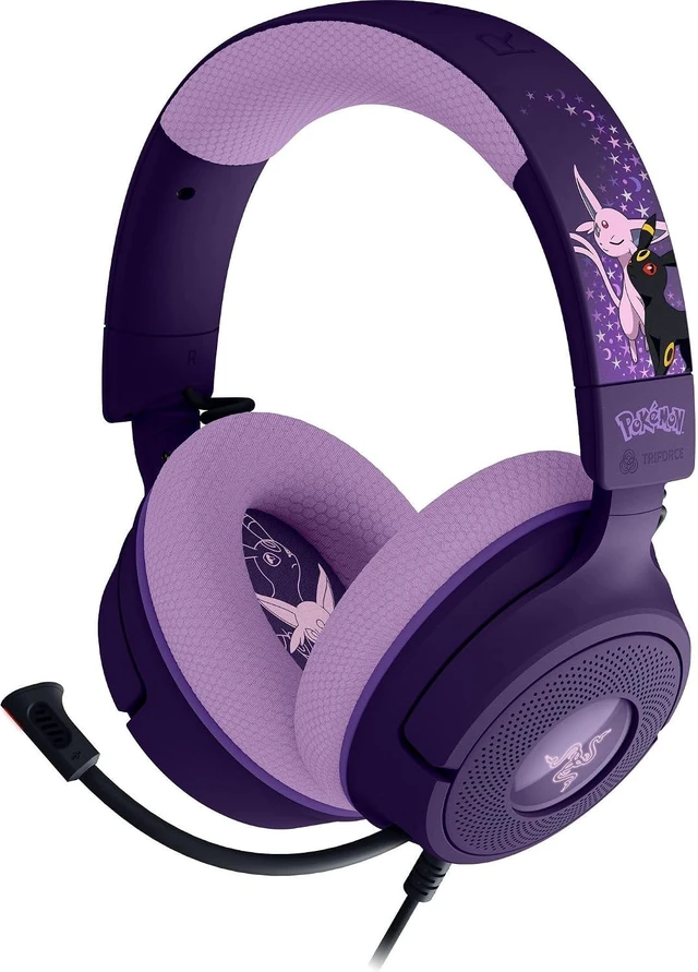 Main image of Razer - Kraken V4 X Wired Gaming Headset - Espeon & Umbreon Edition